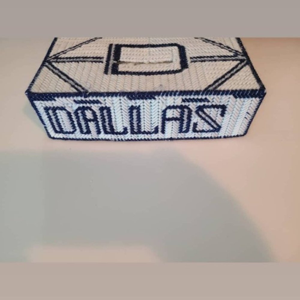 Custom tissue box covers.